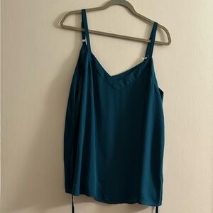 Torrid size 2 tank top in blue - with waist tie